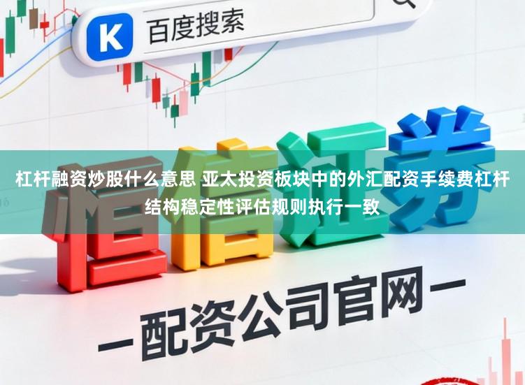 杠杆融资炒股什么意思 亚太投资板块中的外汇配资手续费杠杆结构稳定性评估规则执行一致