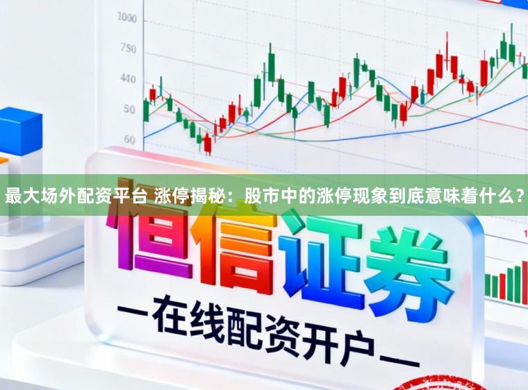最大场外配资平台 涨停揭秘：股市中的涨停现象到底意味着什么？