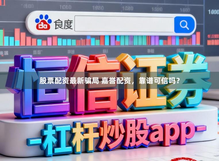 股票配资最新骗局 嘉誉配资，靠谱可信吗？