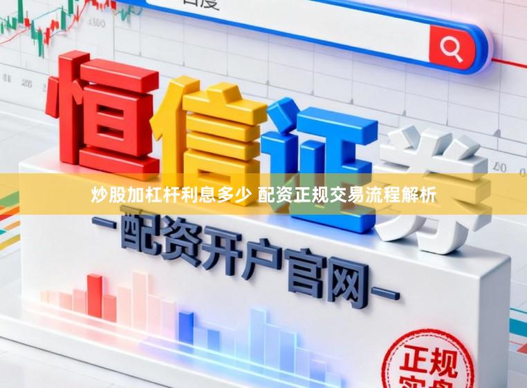 炒股加杠杆利息多少 配资正规交易流程解析